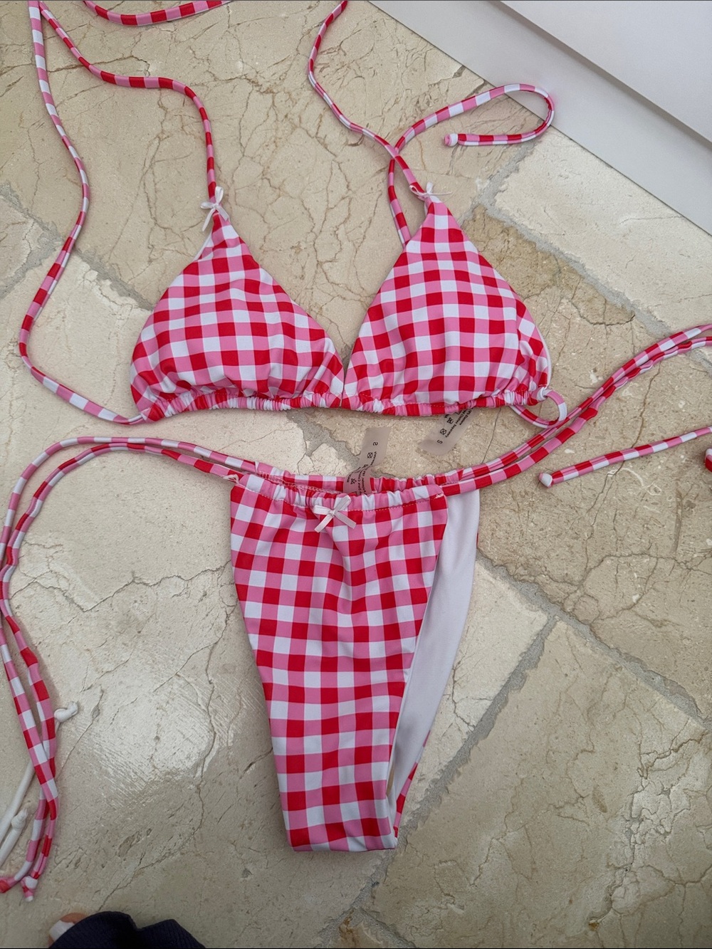 Gingham bikini